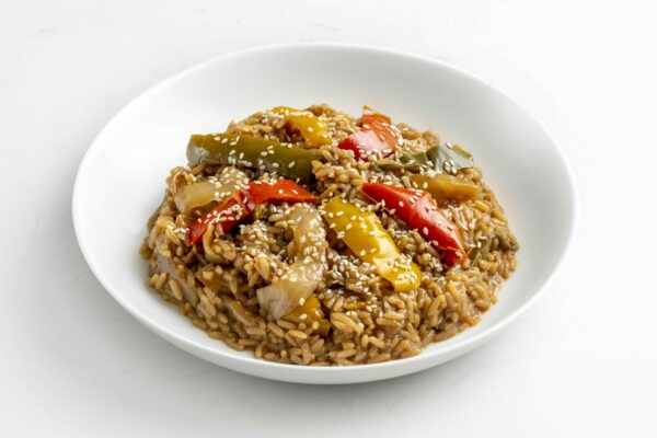 Wok de vegetales